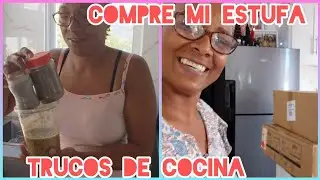 Trucos qué usó para que el cocinar se me haga más fácil. Compre mi estufa. 