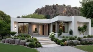 Ultimate Contemporary Minimalist Home Rocky Cliff Design | Stunning Modern Architecture 2025
