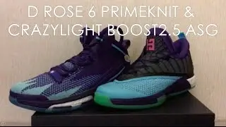 ADIDAS D ROSE 6 & Crazylight Boost 2.5 low JAMES HARDEN ALL STAR GAME Version (廣東話)