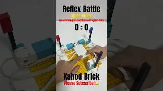 Reflex Battle -Spike Prime(free building instructions & program files) #robot #duel #game #스파이크프라임