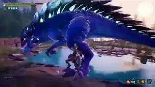 Dauntless - Pangar Solo Hammer gameplay
