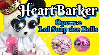 HeartBarker Opens a Glam Glitter & an Eye Spy Series 4 Wave 2 Lil Sister Lol Surprise  - STOP MOTION
