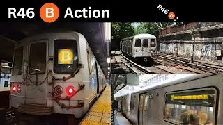 MTA R46 (B) Train Action
