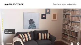 Pinart app - visualise wall art with augmented reality