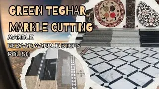  Ziyrat Marble Steps Cutting | Perfect Step Finishing