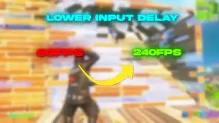 tweaks to boost fps and lower input delay...