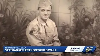 101-year-old WWII veteran revisits wartime memories and honors the fallen