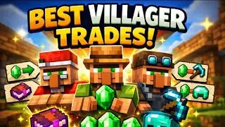 Minecraft villagers best trade hardcore world || #live #minecraftlive