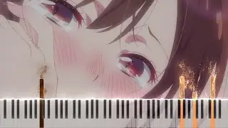 Rent a Girlfriend Season 2 Episode 1 OST - Kazuya's Message Piano Cover