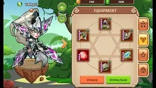 Idle Heroes (S) -  Making 10 Star Valkyrie! AND JUSTICE AURA!