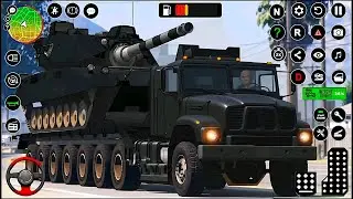 US Army Cargo Truck Driving Simulator 3D - Army Truck Soldier Transport - Android GamePlay
