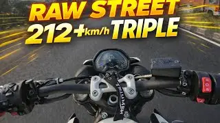 Street Triple 765 Raw Ride &ndash; Pure Exhaust Note & Aggressive Riding #youtube #video 