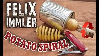 macchina a spirale per patate