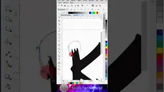 Alphabetical Logo Design K🔥  l Letter K in CorelDraw#shorts