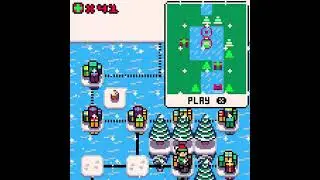 PICO-8 Gameplay: Present Placer (Levels 36 - 48)