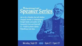Philanthropy Lab Speaker Series: A Fireside Chat with Nathan Chappell