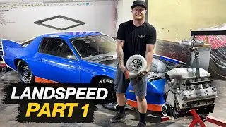Запчасти и чертежи для моего Bonneville Landspeed Camaro!