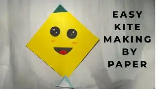 Easy kite making video || Home decoration idea || Easy kite making by paper || 