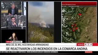 🚨 URGENTE: SE REACTIVAN FOCOS DE INCENDIO EN LA COMARCA ANDINA