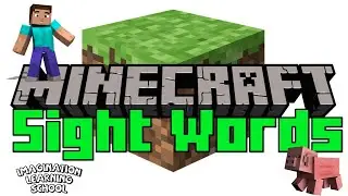 Minecraft Sight Words- Level 1 List 3