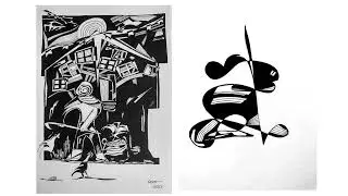 Brazil, Northeastern drawings by Pilar Roca