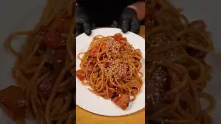 Spaghetti with Potatoes and Carrots🍝#shorts