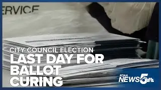 Today is the last day of ballot curing for the Colorado Springs City Council Election