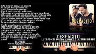 Despacito Luis Fonsi & Daddy Yankee (Justin Bieber) -mobile Perfect Simple Pinao Tutorial Must Watch