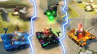 Tanki Online Random Killing Montage #2 - MM Battles!