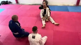 Improve your chokes & strangles in all positions - never leave the point of entry - Henry Akins tip