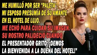 Me Humilló Por Ser Paleta💔 Y Presumió De Su Amante En La Fiesta  Pero Cuando Subí Al Escenario