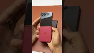 Razr 60 Ultra in Rio Red Unboxing #shorts
