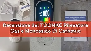 Recensione del TOONKE Rilevatore Gas e Monossido Di Carbonio 4 in 1 Con Spina per Casa-Rilevatore Fu
