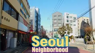 Seoul, Korea - Walking Tour of Neighborhood - 4K - Banghwa 1-dong [Gangseo-gu 3] 11(3)-19