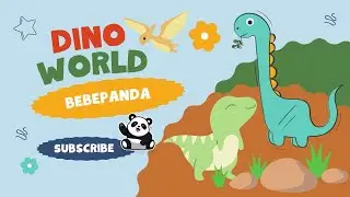 Dino World!ㅣ Bebepanda Songs CompilationㅣNursery Rhymes for Kids