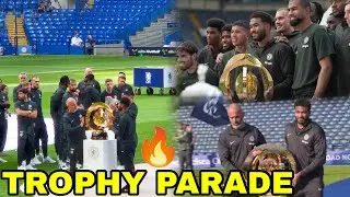 Full Trophy Parade Ceremony at Stamford Bridge🔥Chelsea Celebrating Club World Cup & Conference Leagu
