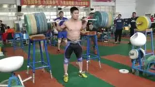 201902 Tian tao Tian Fuxuan Lu Xiaojun Yang Zhe Chen Lijun Back Squat Back Chinese Weightlifting