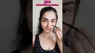 ‼️500 ‼️Dots Of Foundation Challenge ‼️#challenge #makeupchallenge #500 #foundation