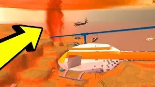 🌋 Jailbreak VOLCANO ERUPTING LIVE REACTION! NEW JAILBREAK CITY | Roblox Jailbreak New Update