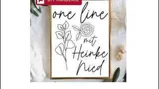 ✍🏻Zeichen Tipp! One line art - FLOW - f&uuml;r mehr Tutorials  besuch mich 🔛  @silberstolz