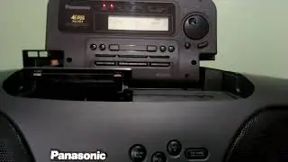 Panasonic RX-DT 707 portable stereo system by KP
