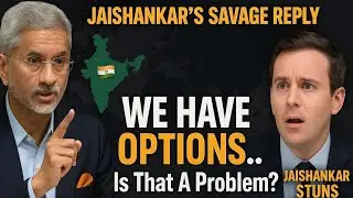We Have Options&hellip; Is That a Problem? 🔥 Jaishankar&rsquo;s Epic Reply Stuns the Reporter! #sjaishankar