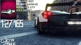 Asphalt Legends - Car Hunt Root: Pagani Huayra BC - Round The City - 1:27.165 (Gold)