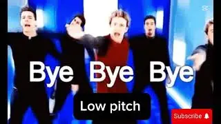 Bye bye bye by NSYNC Low Pitch #byebyebye #nsync #2000s #2000ssongs #2000ssong #classic #remix