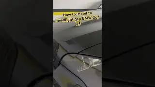 Alias Design : How To : Hood/Boot to headlight gap