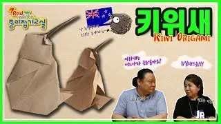 📣컴백📢🔴레드&화이트⚪️가 돌아왔어요!💝첫번째 시간은 키위새!!! (EP01 Kiwi) - JISADONG ORIGAMI CLASS S3