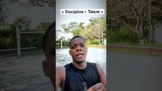 Discipline vs Talent #motivation