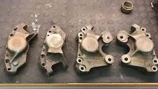Removing rust from nuts and bolts through the magic of electrolysis. Part #4.