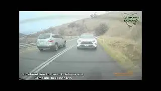 Dashcams Tasmania 2025 BAD OVERTAKING Compilation