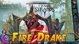 Ashpeak Drake Boss Fight - Eternal Strands (Monster Hunter Like)